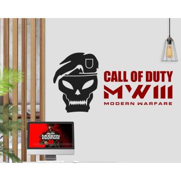 Call Of Duty Wall Stickers For Gaming Room Wall Decor