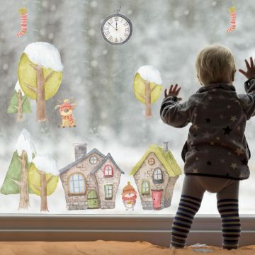 The Best Winter Home Window Decorations for Christmas. Shop now