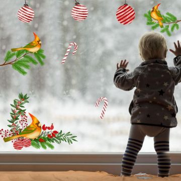 Most Wonderfull Christmas Decorative Window Stickers. Shop now