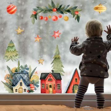 Best Christmas Tree & Home Window Decoration Stickers. Shop now