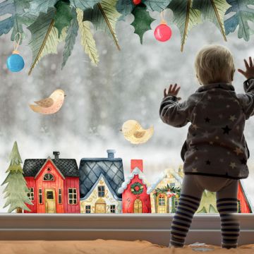 The Best Winter Home Window Decorations for Christmas. Shop now