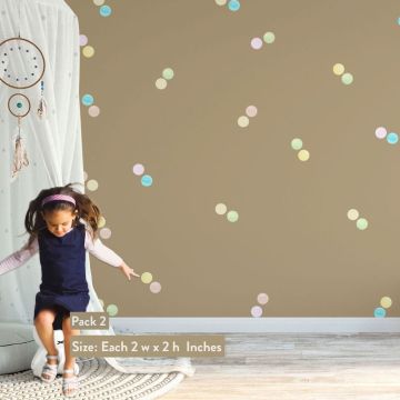 Dots wall stickers wall decals pack