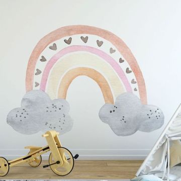 Home decor rainbow wall stickers rainbow stickers for kids room decor