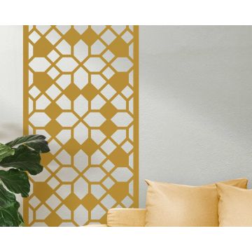 Honeycomb Bee Home Texture Pattern Design Wall Decals