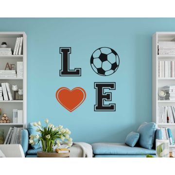 Sports love person room wall decor