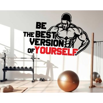 Motivational Wall Quotes Stickers for Gym Decoration