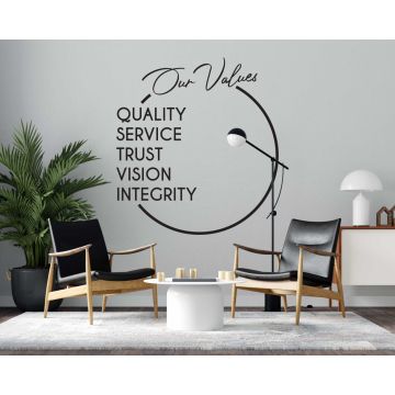 Inspirational Quotes Wall Stickers for Office Room Wall Decor