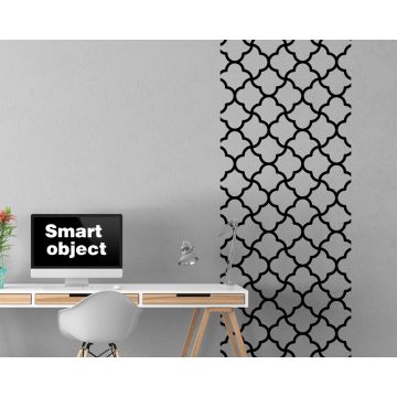 Best Quatrefoil Pattern Design Wall Stickers