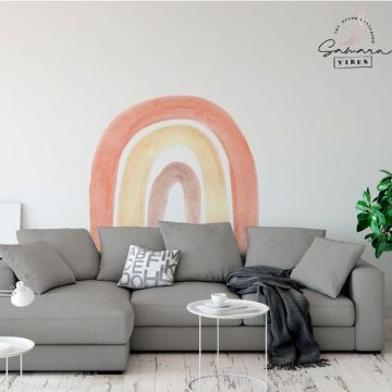 Rainbow wall decals rainbow wall stickers