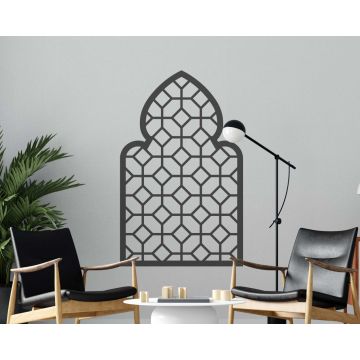 Ramadan Window Pattern Arch Design Wall Decals
