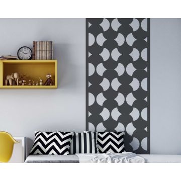 Seamless Surface Pattern Design Quatrefoil Figures Wall Decals