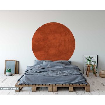 Best Boho Texture Circle Wall Stickers