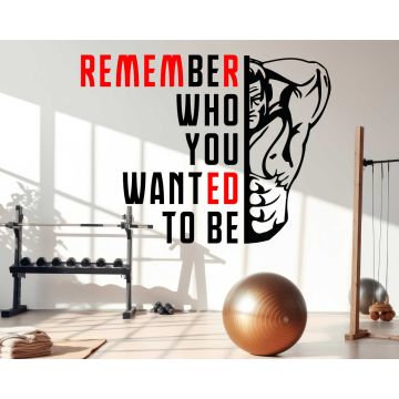 Motivational Gym Quotes Wall Stickers