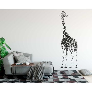 Whimsical Giraffe Animal Wall Stickers For Playful Room Decor