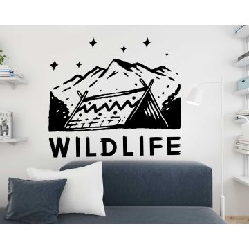 Wild Life Inspirational Wall Stickers