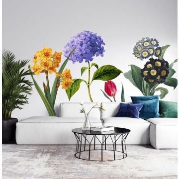 Floral Bedroom Headboard Wall Decals. shop now