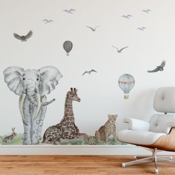 Cute & Best Safari Tiger Vinyl Wall Stickers