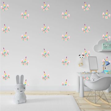Best Beautiful Unicorn Horn Vinyl Wall Stickers For Kids' Room Wall Decor