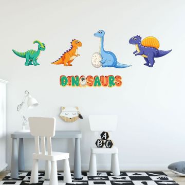 Cute & Beautiful Dinosaur Vinyl Wall Stickers