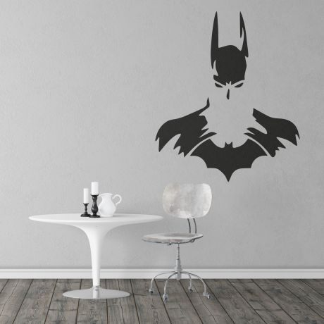 Batman Dark Knight Silhouette Wall Decal