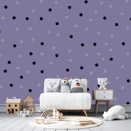 Mixed Colour Giant Polka dot Wall Decals Pattern Vinyl Wall Wall Sticker
