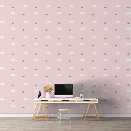 Mixed Size Cloud Wall Decals Pattern Vinyl Wall Wall Art