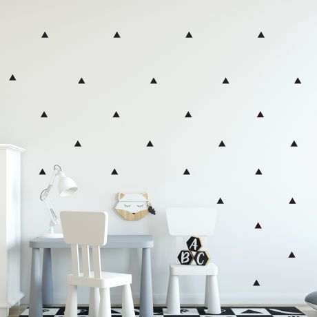 Triangle Wall Decals Pattern Vinyl Wall Sticker