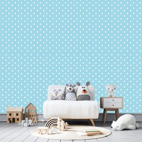 Raindrop Wall Decals Pattern Vinyl Wall Wall Sticker