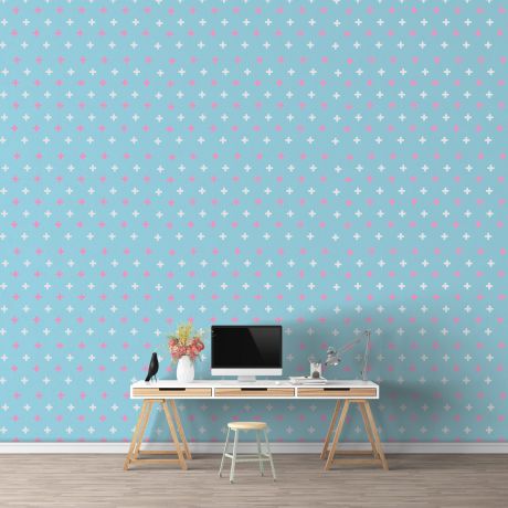 Plus Sign Wall Decals Pattern Vinyl Wall Wall Art