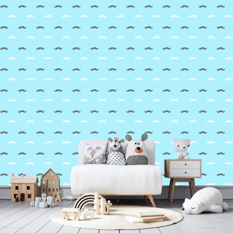 Moustache Wall Decals Pattern Vinyl Wall Wall Art