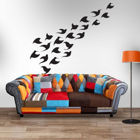 Hotchpotch Birds Vinyl Wall Sticker