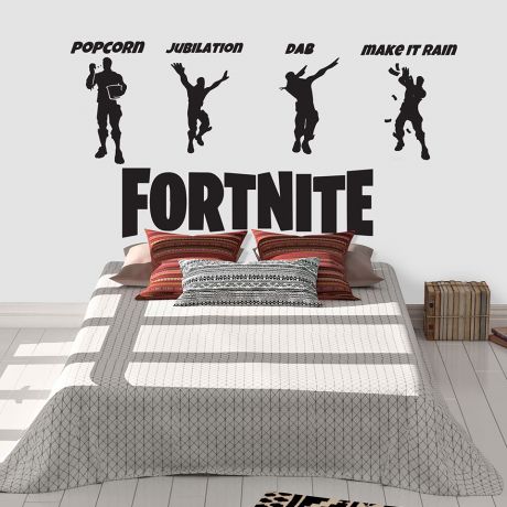 Shadow Moves Dance Fortnite Vinyl Wall Sticker