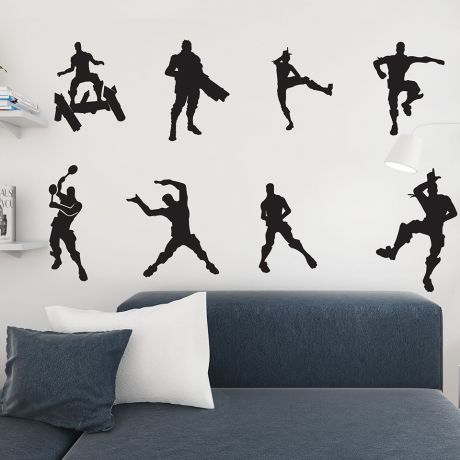 Dancing Fortnite Vinyl Wall Sticker