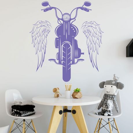 I am the Rock Bike Vinyl Wall Stickers