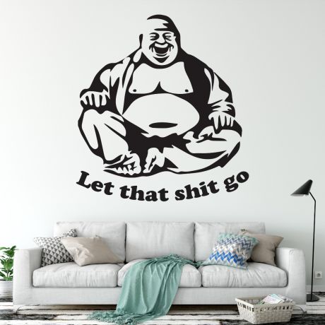 Laughing Buddha Wall Decor