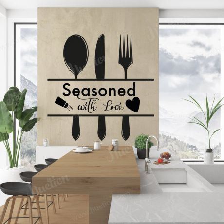 Kitchen Quote Wall Decor for Home kitchen Wall Art Decal