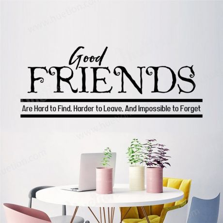Good Friends Kitchen Wall Decals for Kitchen Wall Stickers