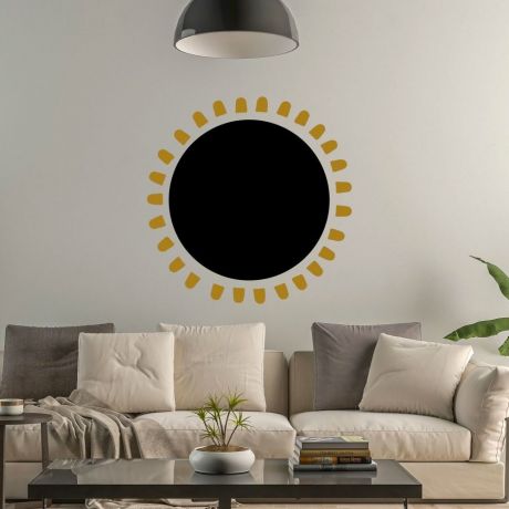 2 Colour Boho Sun Wall Decal Nursery Decor for Bedroom