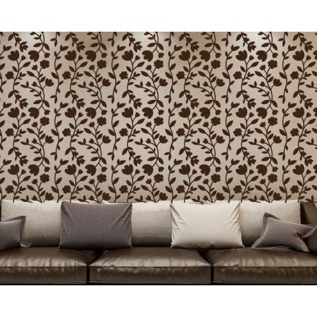 Best Abstract Flower Ornament Vector Seamless Luxury Pattern Wall Decals 