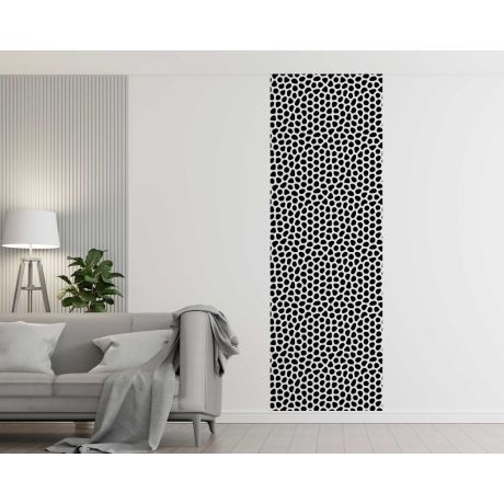 Abstract Polka Dots Pattern Wall Decals For Home And Office Decoration