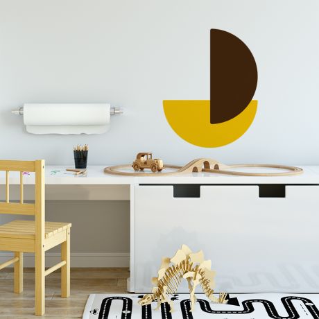 Half Circle Boho wall Decal, Abstract Boho Wall Decal, Wall Decor, Printable Wall Art, Boho Wall Art, Home Decor Boho, Boho Decor,Wall Decal