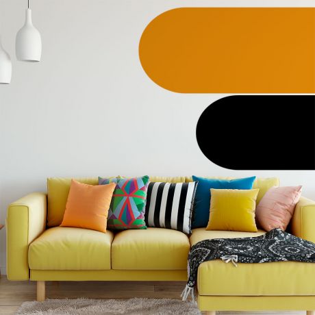 Set of 2 Boho Arches Wall Decal 2 Colour Arches Nursery Wall Stickers