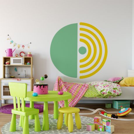 Half Circle & Boho Arch wall Decal Abstract Wall Stickers