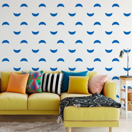 Cresent Wall Decal Pattern Wall Sticker Boho Wall Decor