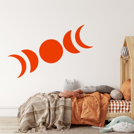 Boho Circle with Half Circles Wall Decals Nursery Design Decor