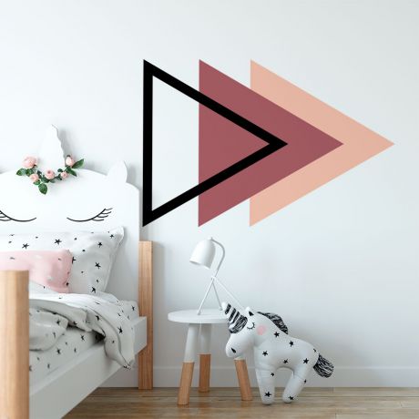 Triangle Boho Shapes Geometric Wall Decor Abstract Wall Art Decor