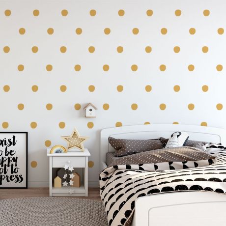 Set of 60 Boho Sun Wall Decal Shapes Wall Decor Boho Wall Art