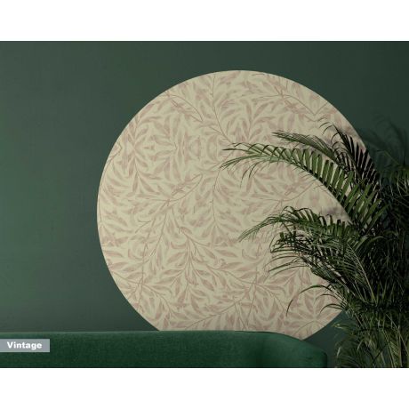 Best Beautiful Boho Willow Circle Vinyl Wall Decal For Headboard Decor