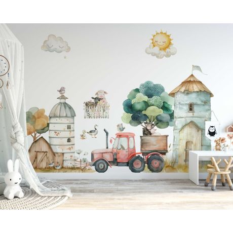 Best Beautiful Farm Theme Wall Stickers for Baby Nursery Decor