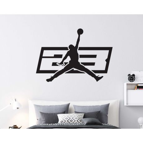  BasketBall wall Stickers For playing Room Wall Decor